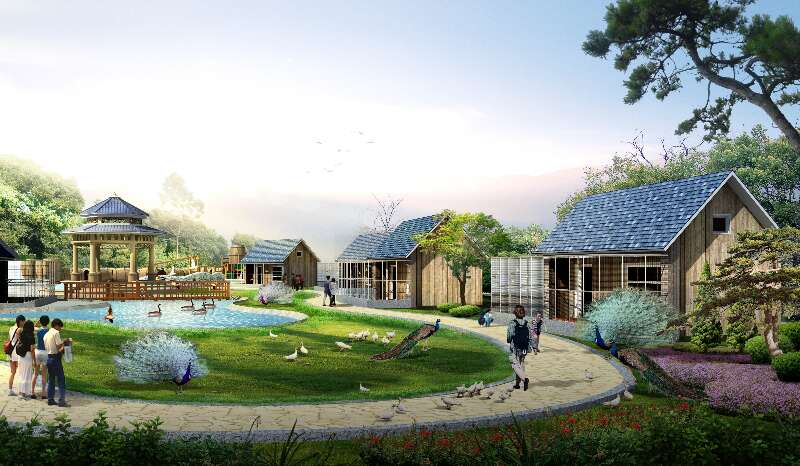 城堡透视景观设计，http://ydyl.genericsummit.com/，河南橙子视频APP园林景观设计